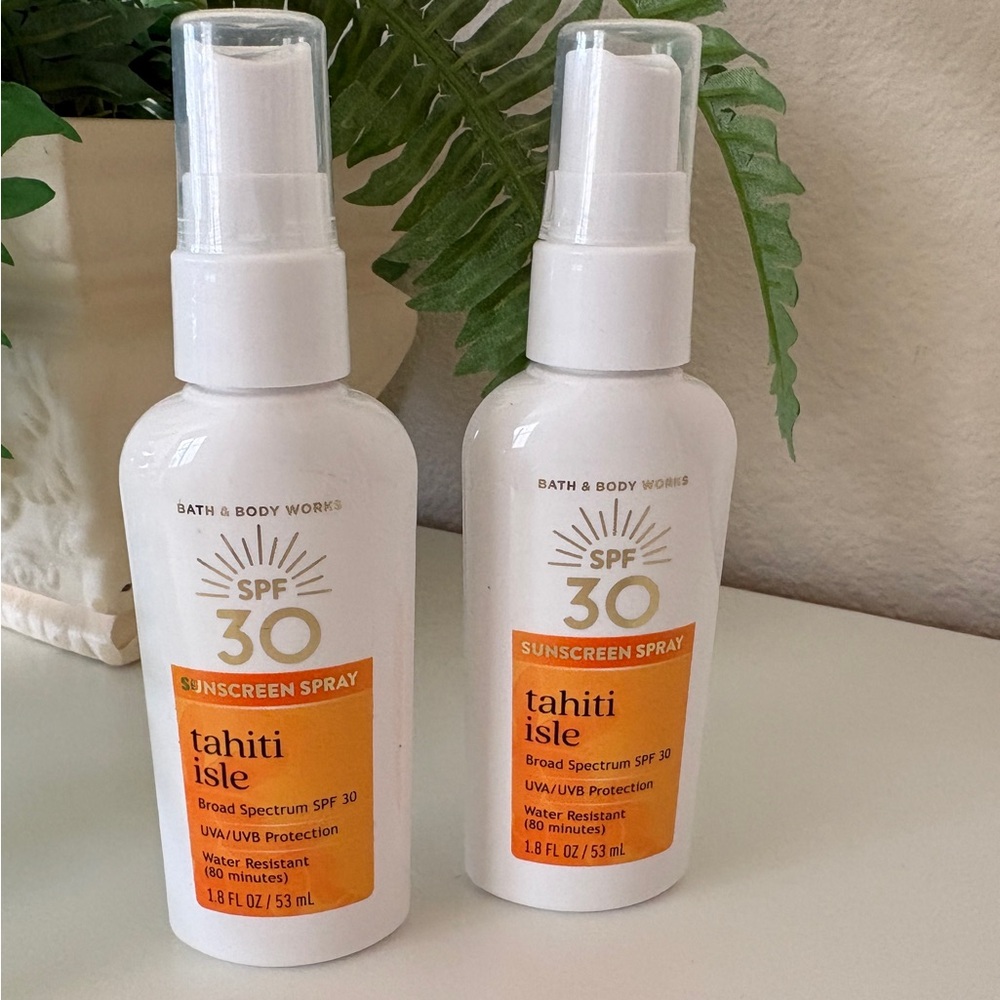 Body Works‎ Sunscreen Spray Tahiti Isle SPF 30 Travel Size 1.8 fl. Oz.